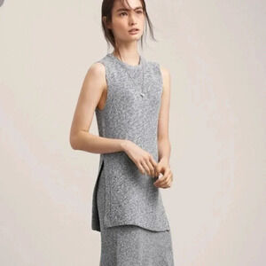 Aritzia - Heather Grey Palmier  Sweater